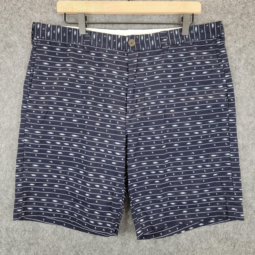 J Crew Shorts Mens 35 Navy Blue Gramercy Chino Lightweight Preppy Nautical - Picture 1 of 15